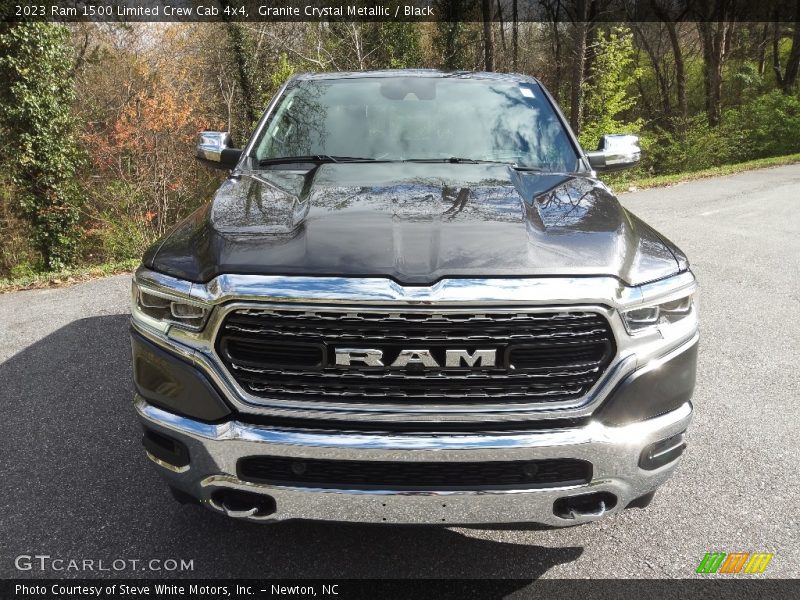 Granite Crystal Metallic / Black 2023 Ram 1500 Limited Crew Cab 4x4