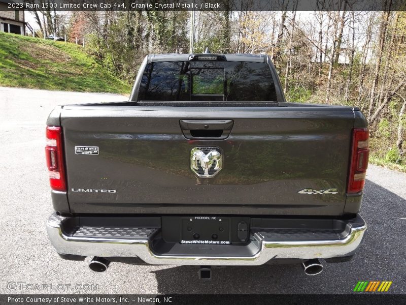 Granite Crystal Metallic / Black 2023 Ram 1500 Limited Crew Cab 4x4
