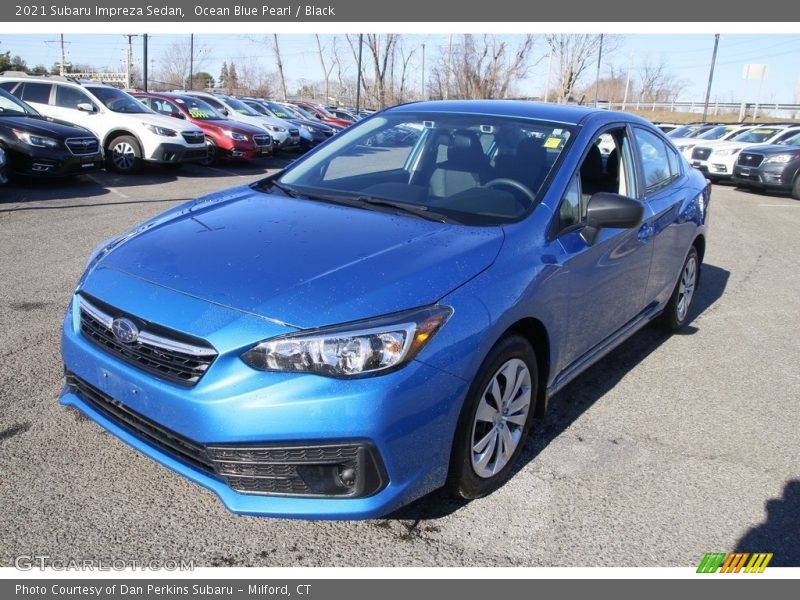 Ocean Blue Pearl / Black 2021 Subaru Impreza Sedan