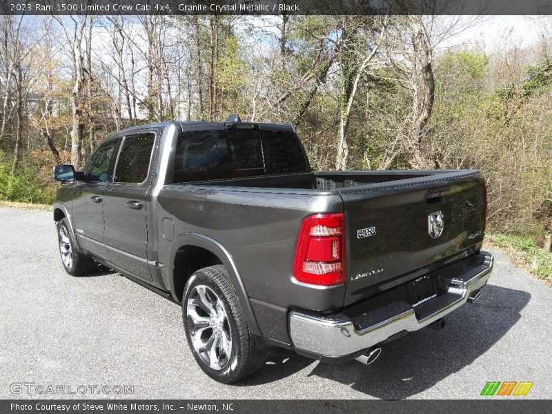 Granite Crystal Metallic / Black 2023 Ram 1500 Limited Crew Cab 4x4