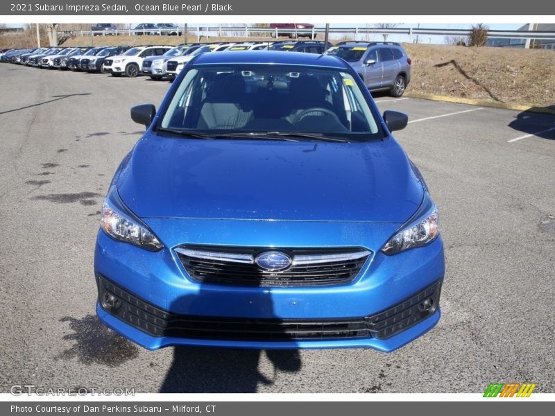 Ocean Blue Pearl / Black 2021 Subaru Impreza Sedan