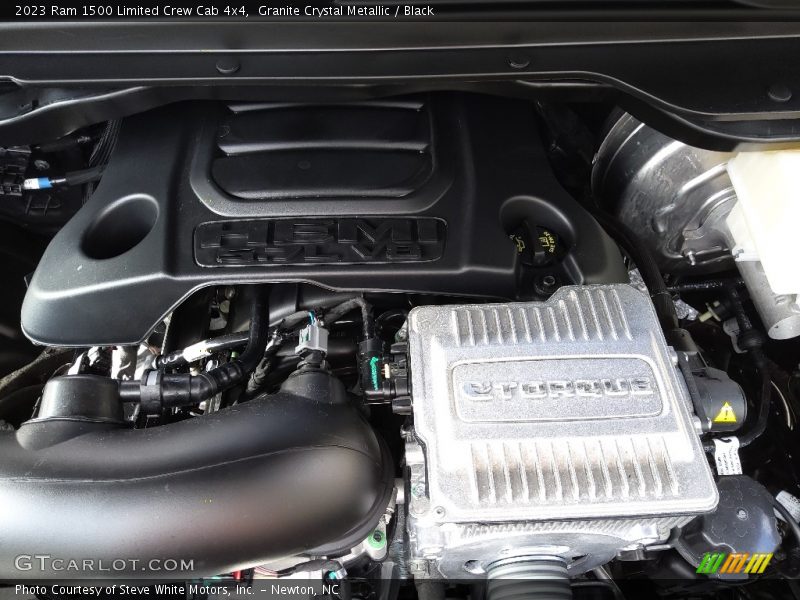 Granite Crystal Metallic / Black 2023 Ram 1500 Limited Crew Cab 4x4