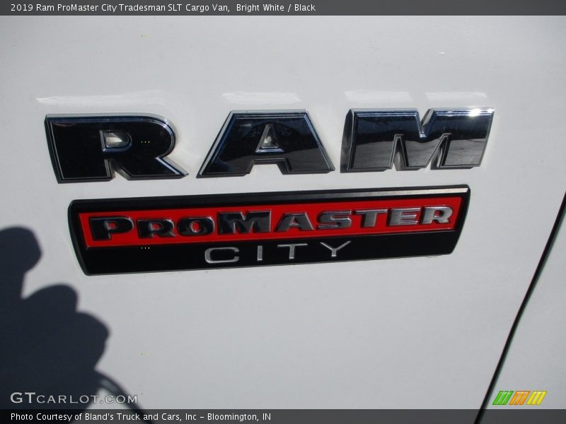 Bright White / Black 2019 Ram ProMaster City Tradesman SLT Cargo Van