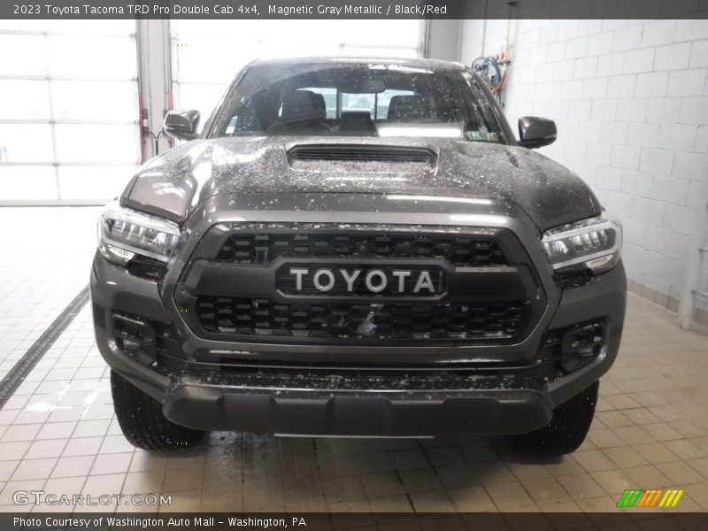 Magnetic Gray Metallic / Black/Red 2023 Toyota Tacoma TRD Pro Double Cab 4x4