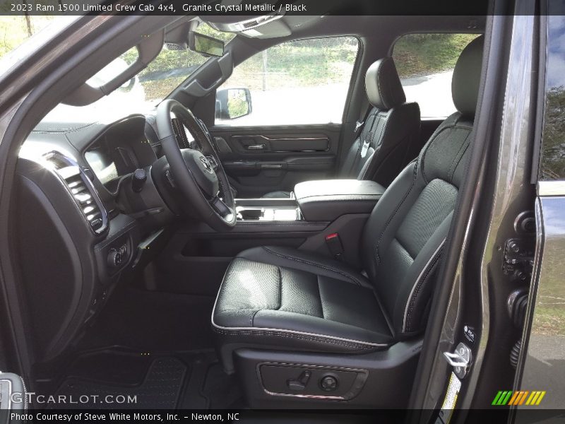 Granite Crystal Metallic / Black 2023 Ram 1500 Limited Crew Cab 4x4