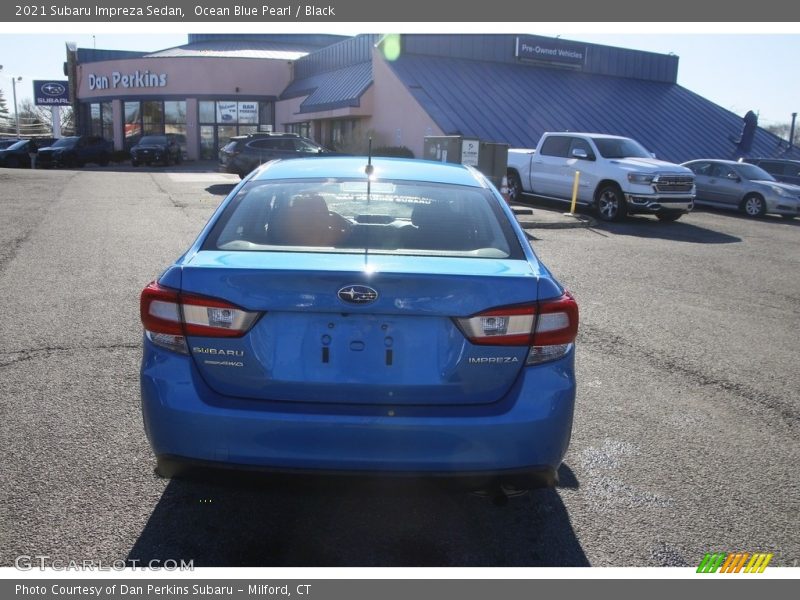 Ocean Blue Pearl / Black 2021 Subaru Impreza Sedan