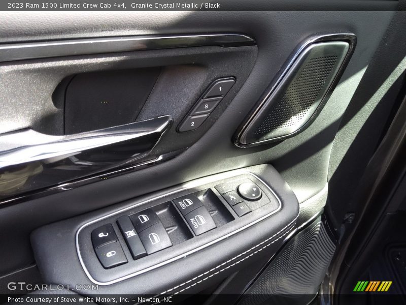 Granite Crystal Metallic / Black 2023 Ram 1500 Limited Crew Cab 4x4