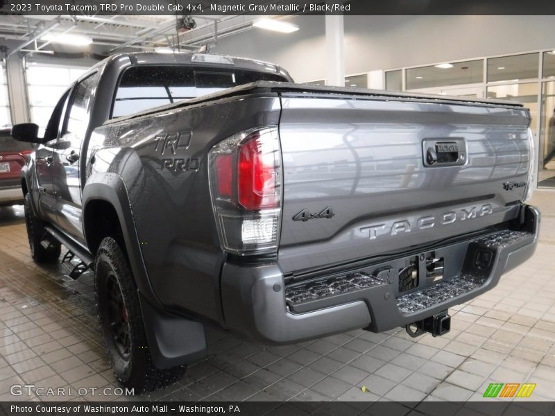 Magnetic Gray Metallic / Black/Red 2023 Toyota Tacoma TRD Pro Double Cab 4x4