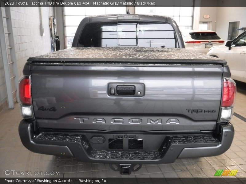 Magnetic Gray Metallic / Black/Red 2023 Toyota Tacoma TRD Pro Double Cab 4x4