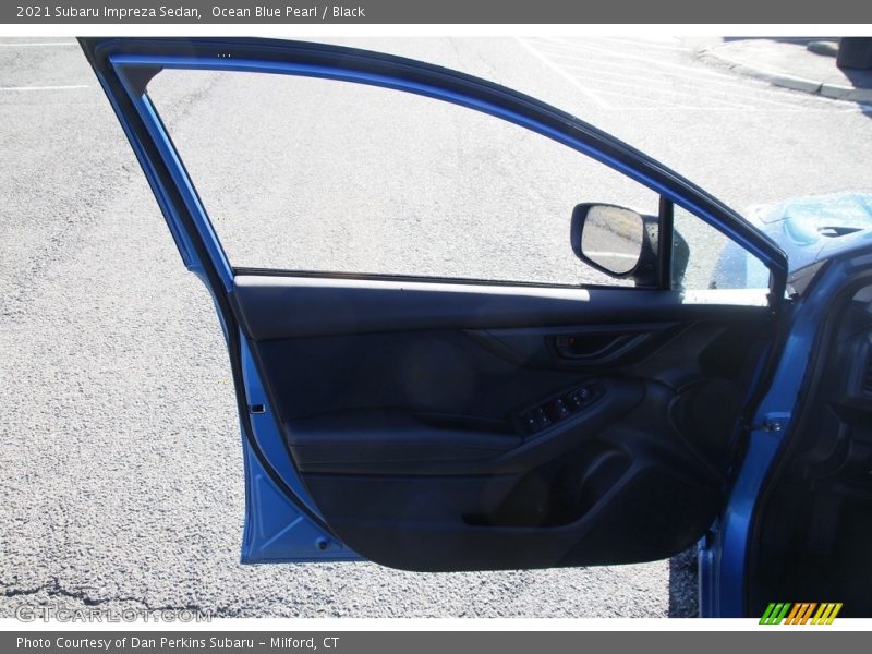 Ocean Blue Pearl / Black 2021 Subaru Impreza Sedan