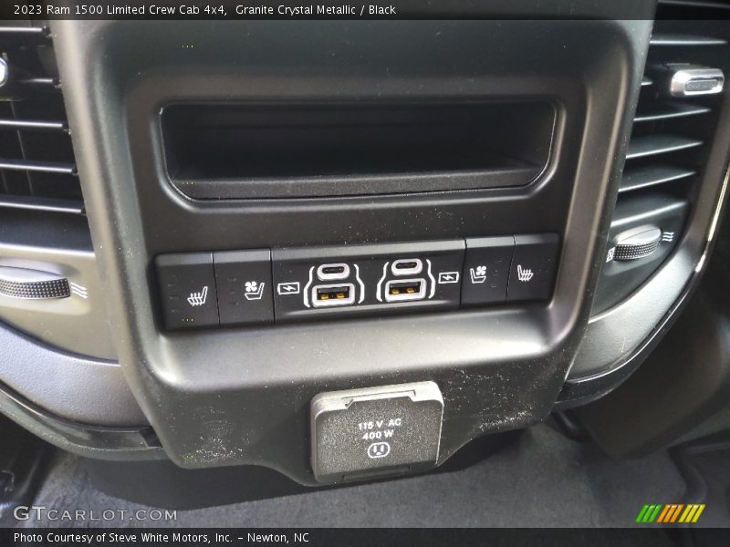 Granite Crystal Metallic / Black 2023 Ram 1500 Limited Crew Cab 4x4