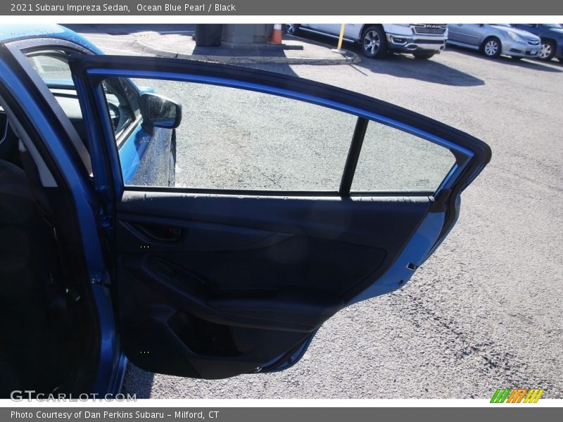 Ocean Blue Pearl / Black 2021 Subaru Impreza Sedan