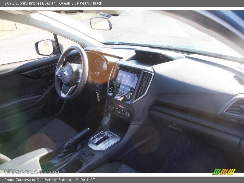 Ocean Blue Pearl / Black 2021 Subaru Impreza Sedan