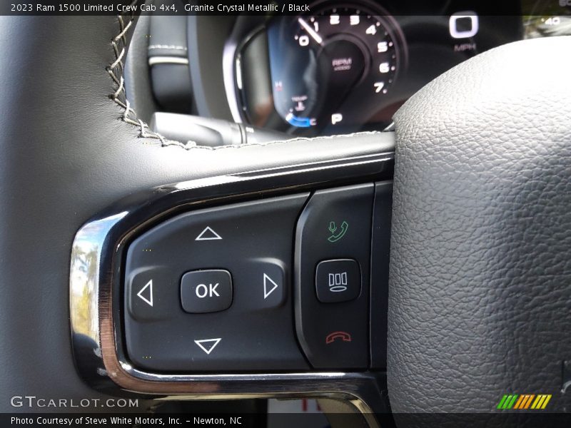  2023 1500 Limited Crew Cab 4x4 Steering Wheel