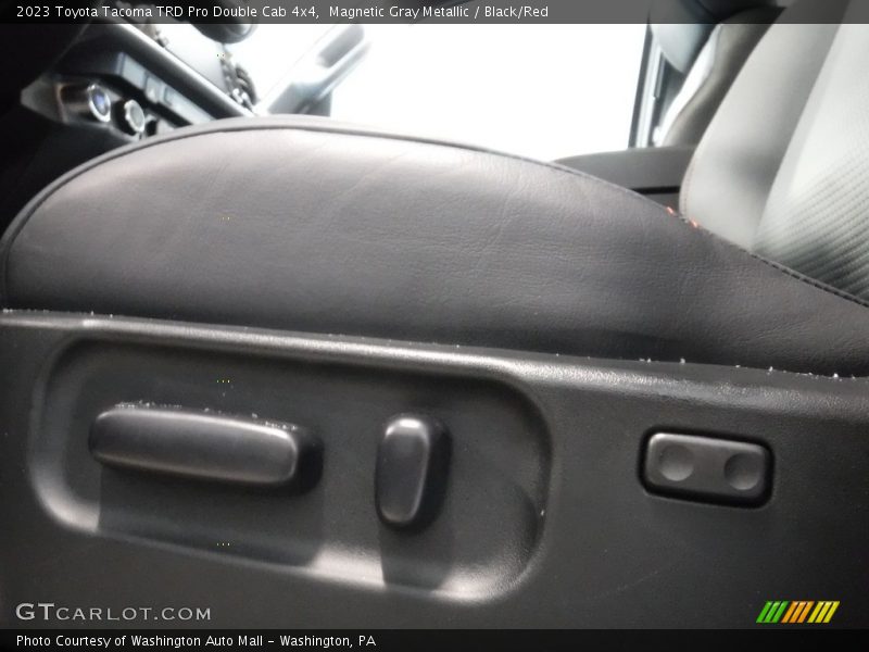 Magnetic Gray Metallic / Black/Red 2023 Toyota Tacoma TRD Pro Double Cab 4x4