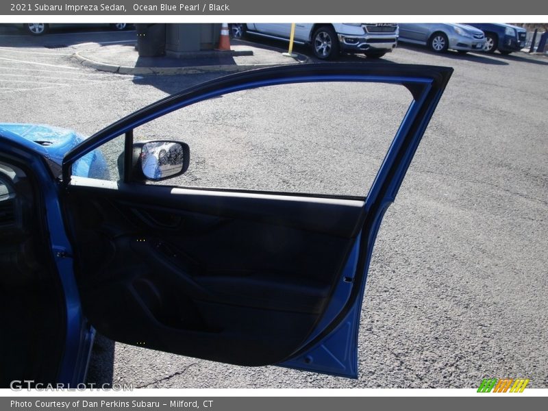 Ocean Blue Pearl / Black 2021 Subaru Impreza Sedan