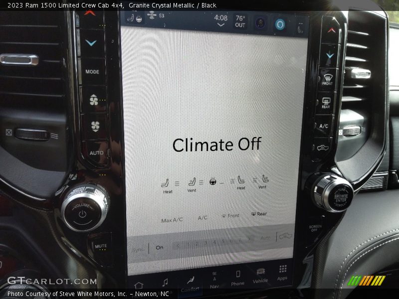 Granite Crystal Metallic / Black 2023 Ram 1500 Limited Crew Cab 4x4