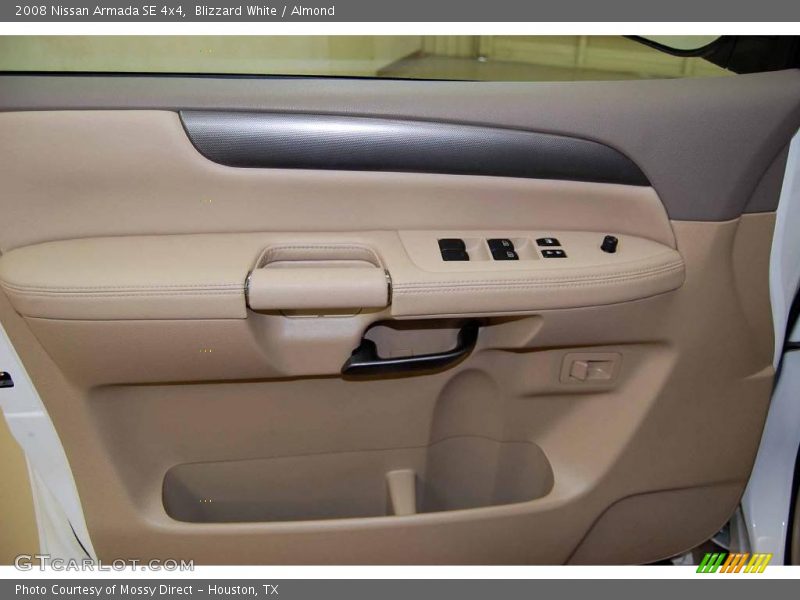 Blizzard White / Almond 2008 Nissan Armada SE 4x4