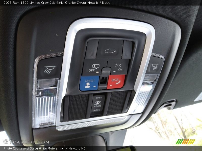 Granite Crystal Metallic / Black 2023 Ram 1500 Limited Crew Cab 4x4