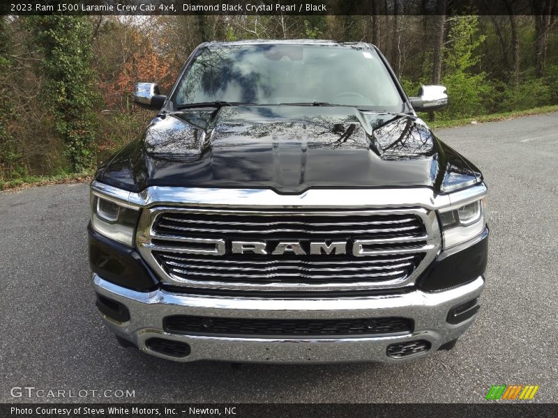 Diamond Black Crystal Pearl / Black 2023 Ram 1500 Laramie Crew Cab 4x4