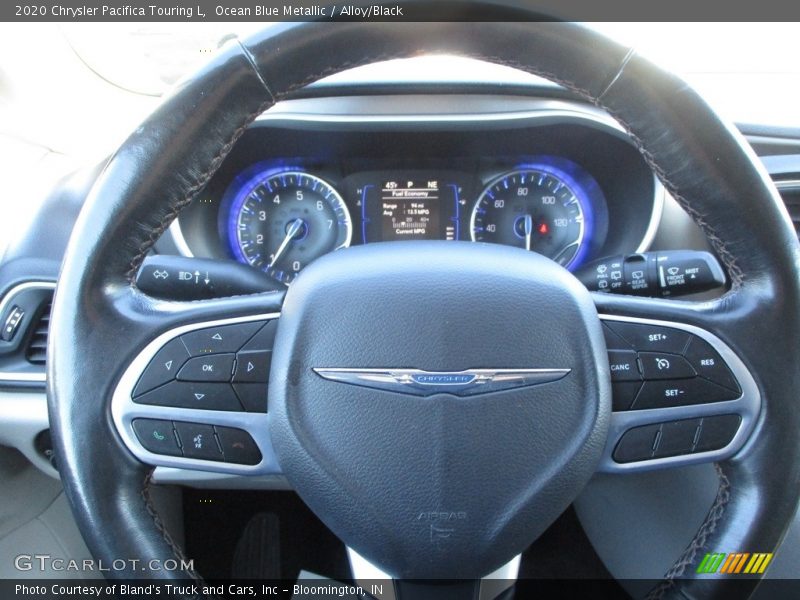 Ocean Blue Metallic / Alloy/Black 2020 Chrysler Pacifica Touring L