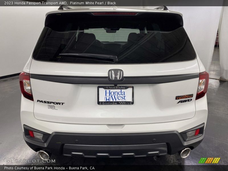 Platinum White Pearl / Black 2023 Honda Passport Trailsport AWD