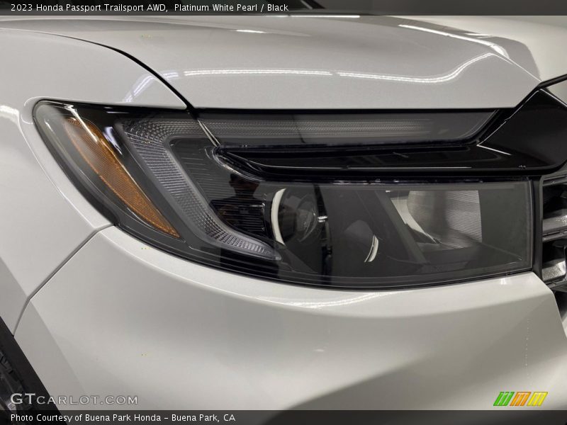 Platinum White Pearl / Black 2023 Honda Passport Trailsport AWD