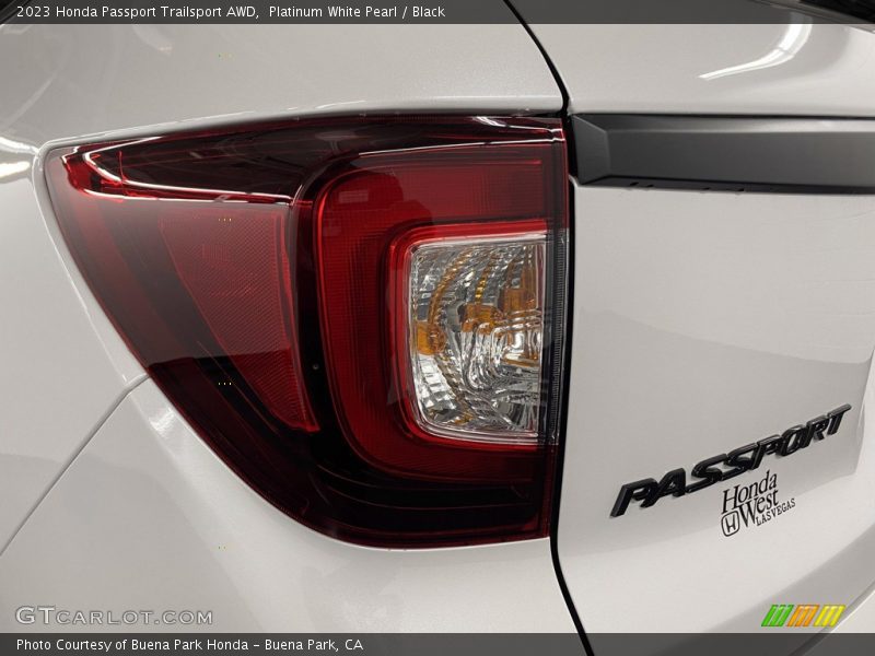 Platinum White Pearl / Black 2023 Honda Passport Trailsport AWD