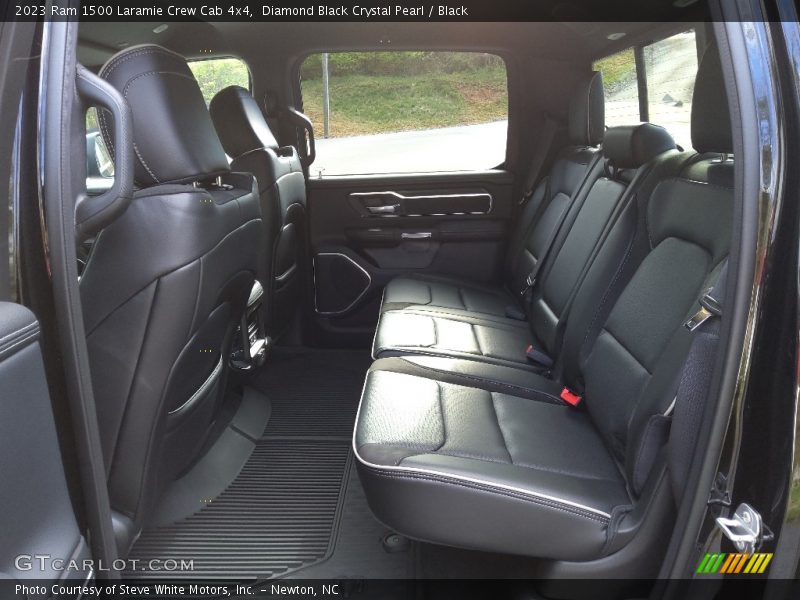 Diamond Black Crystal Pearl / Black 2023 Ram 1500 Laramie Crew Cab 4x4