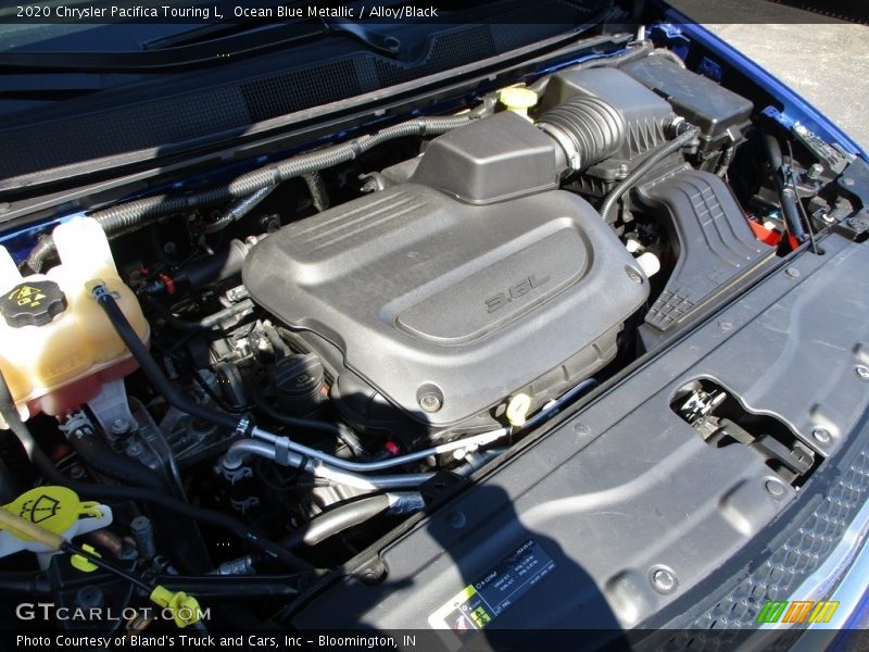 Ocean Blue Metallic / Alloy/Black 2020 Chrysler Pacifica Touring L