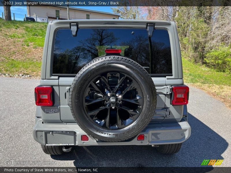 Sting-Gray / Black 2023 Jeep Wrangler Unlimited High Altitude 4x4