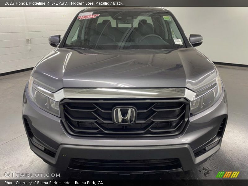 Modern Steel Metallic / Black 2023 Honda Ridgeline RTL-E AWD