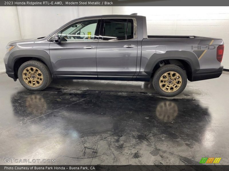 Modern Steel Metallic / Black 2023 Honda Ridgeline RTL-E AWD