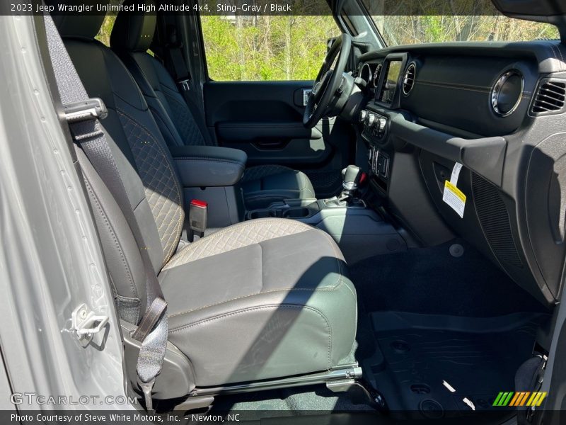 Sting-Gray / Black 2023 Jeep Wrangler Unlimited High Altitude 4x4