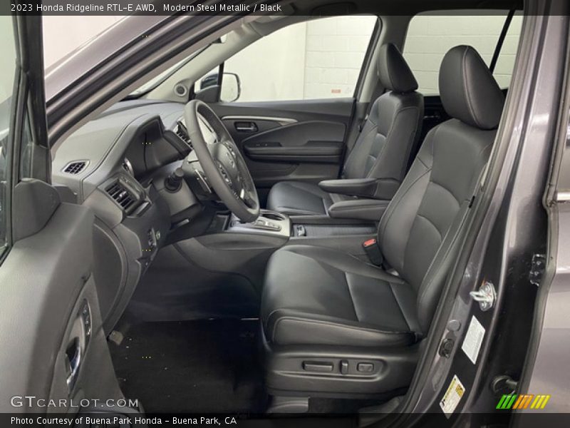 Modern Steel Metallic / Black 2023 Honda Ridgeline RTL-E AWD