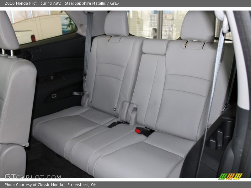 Rear Seat of 2016 Pilot Touring AWD