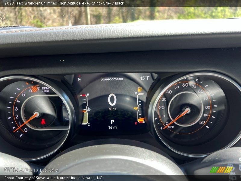 Sting-Gray / Black 2023 Jeep Wrangler Unlimited High Altitude 4x4