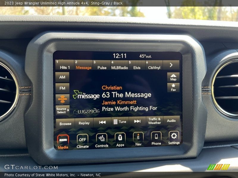 Sting-Gray / Black 2023 Jeep Wrangler Unlimited High Altitude 4x4