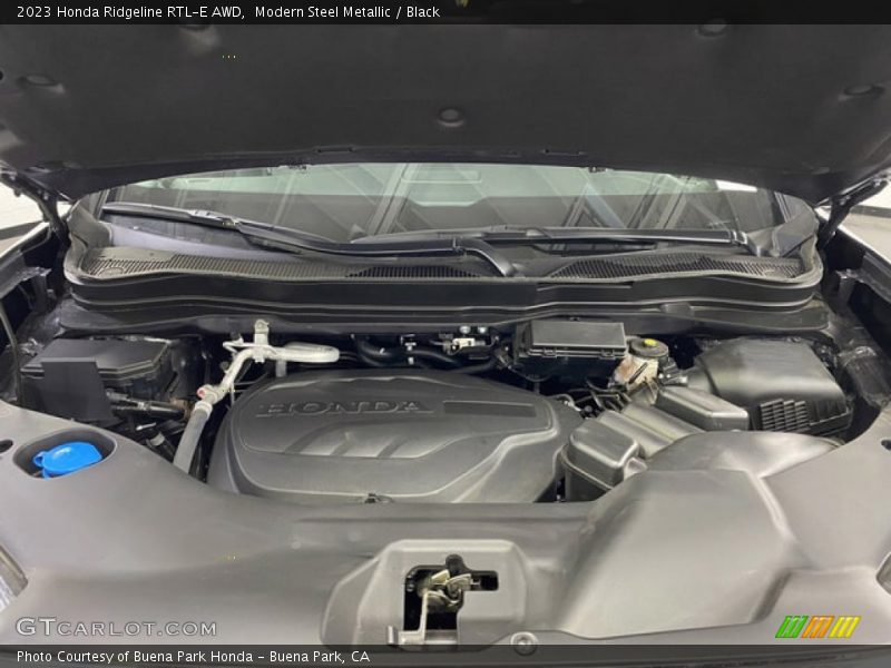 Modern Steel Metallic / Black 2023 Honda Ridgeline RTL-E AWD