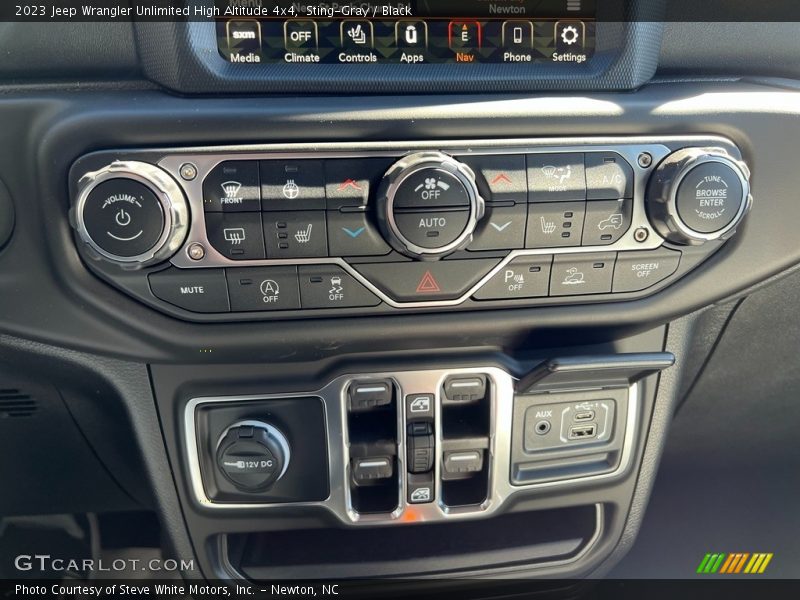 Sting-Gray / Black 2023 Jeep Wrangler Unlimited High Altitude 4x4