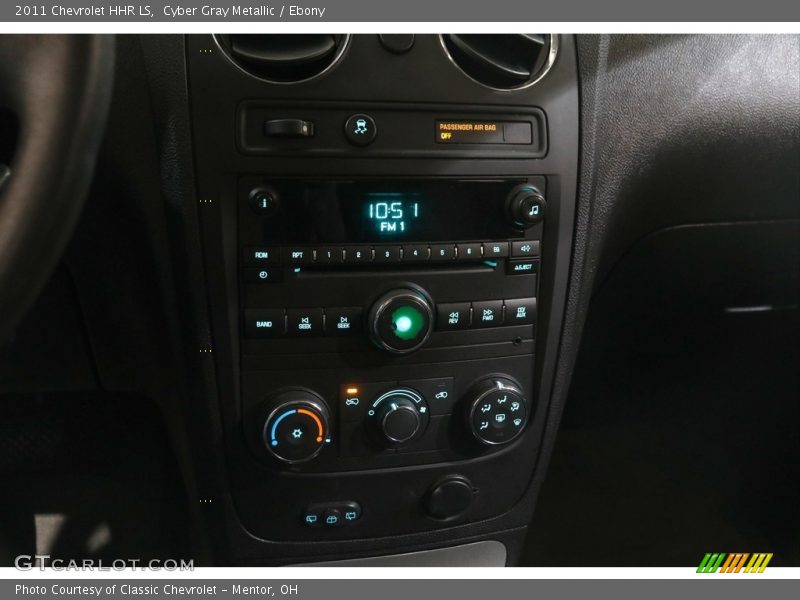 Cyber Gray Metallic / Ebony 2011 Chevrolet HHR LS