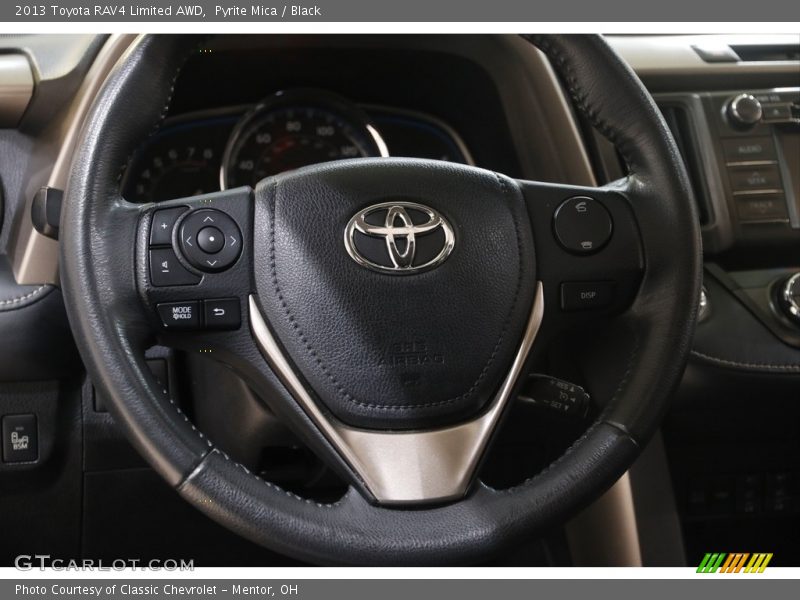 Pyrite Mica / Black 2013 Toyota RAV4 Limited AWD
