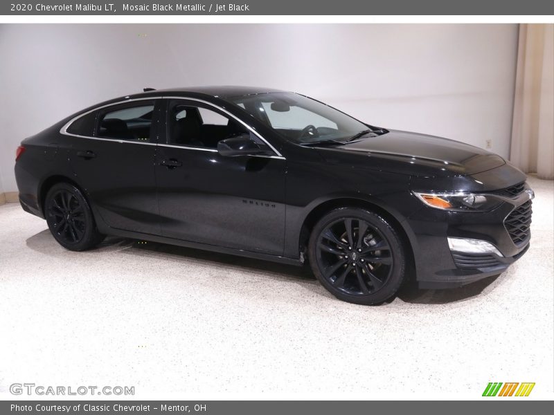 Mosaic Black Metallic / Jet Black 2020 Chevrolet Malibu LT