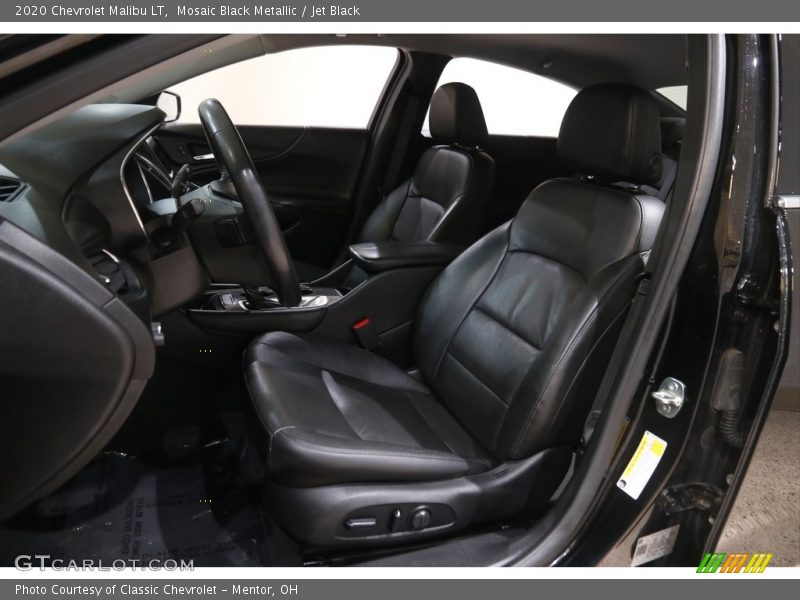 Mosaic Black Metallic / Jet Black 2020 Chevrolet Malibu LT