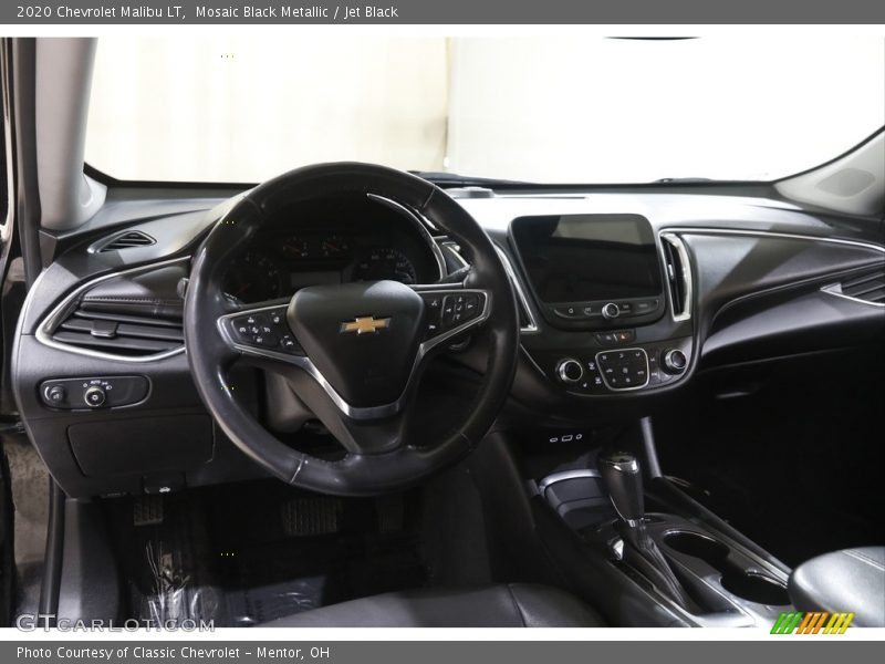 Mosaic Black Metallic / Jet Black 2020 Chevrolet Malibu LT