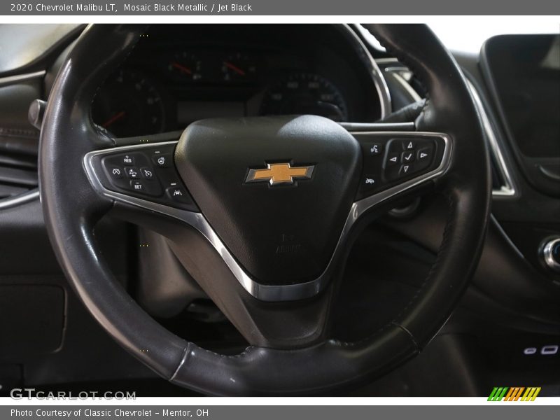 Mosaic Black Metallic / Jet Black 2020 Chevrolet Malibu LT