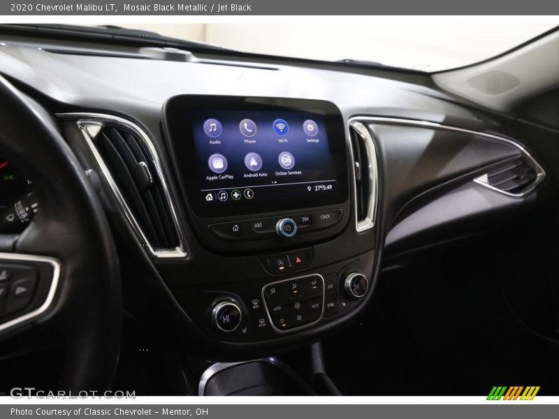 Mosaic Black Metallic / Jet Black 2020 Chevrolet Malibu LT