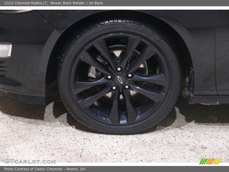 Mosaic Black Metallic / Jet Black 2020 Chevrolet Malibu LT