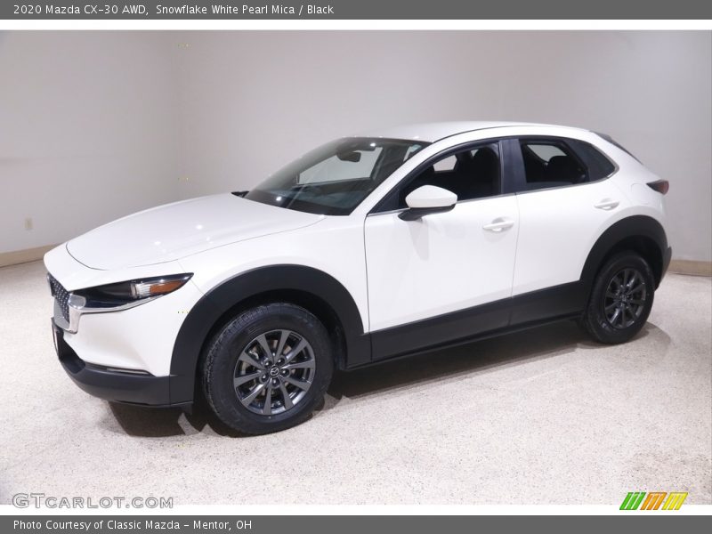 Snowflake White Pearl Mica / Black 2020 Mazda CX-30 AWD