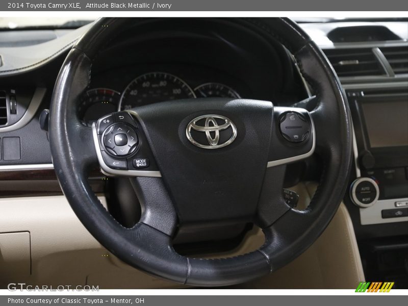 Attitude Black Metallic / Ivory 2014 Toyota Camry XLE